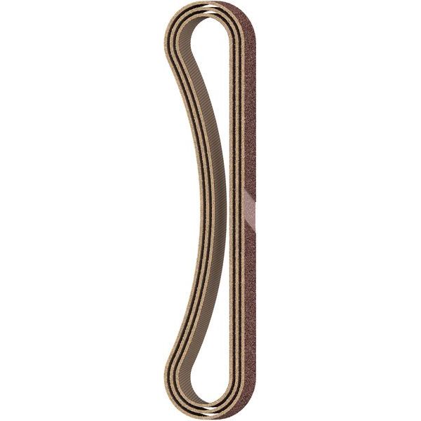 Bosch - Schleifpapier/Schleifvlies PRO X440 Schleifband, 13 x 2608606205 457 mm, G120, 3-tlg