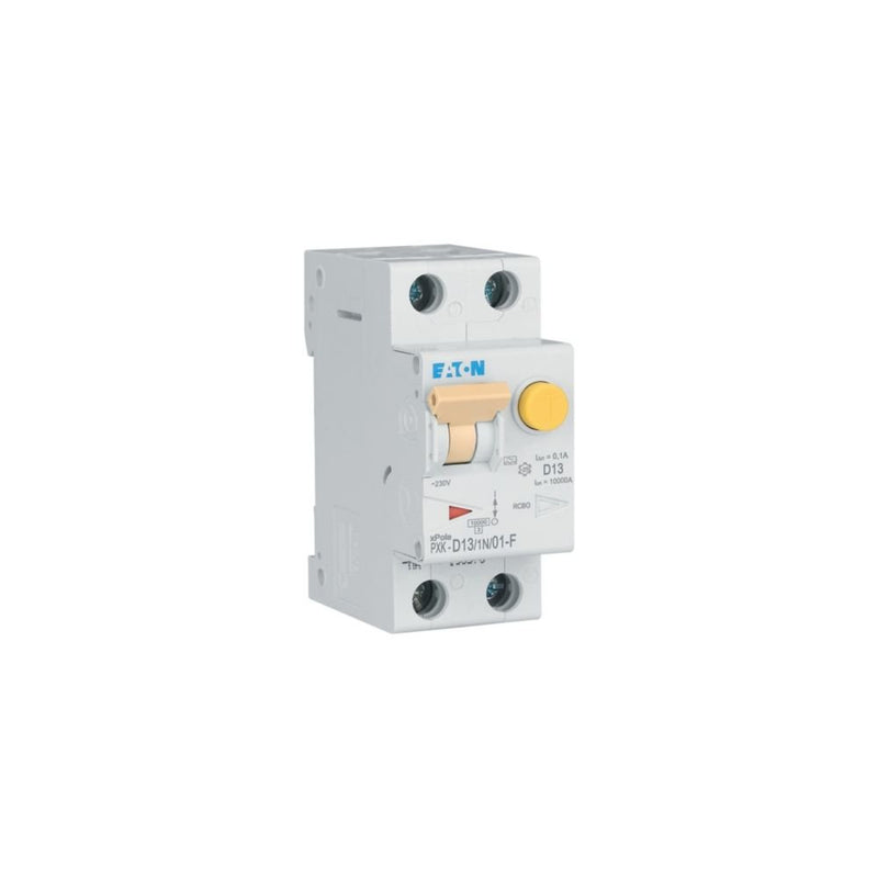 Eaton - Kombination FI-Schalter/Leitungsschutzschalter FI/LS Kombination PXK-D13/1N/01-F 13 A, 100 mA, D