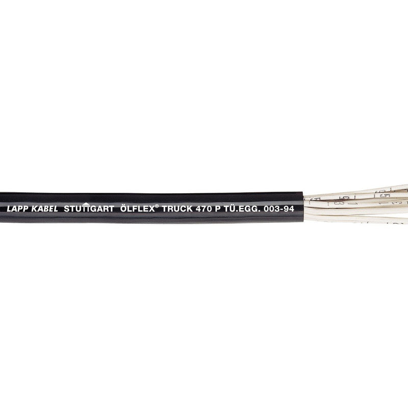 Lapp Kabel&Leitung - Energiekabel < 1 kV, für ortsveränderlichen Einsatz ÖLFLEX TRUCK 470P 10x1,5+ 7027091 3x2,5 NUMBERED