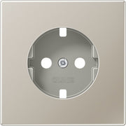 Jung - Abdeckung/Bedienelement für Installationsschalterprogramme Zentralplatte ES 1520 PL f. SCHUKO-Steckdose