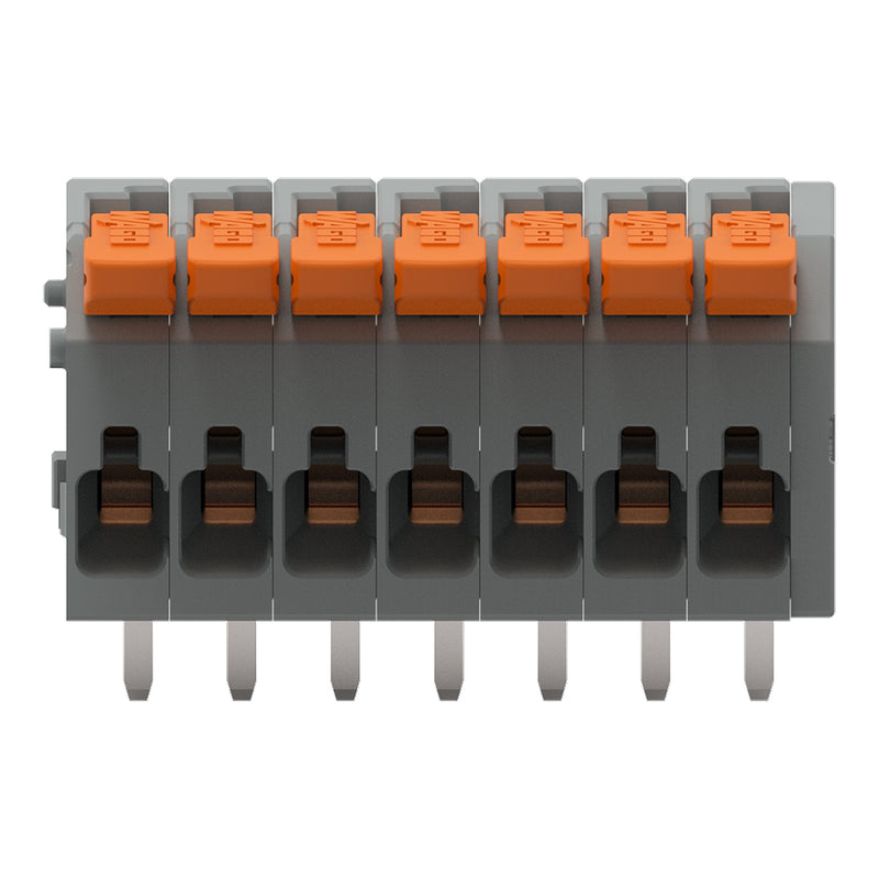 WAGO GmbH & Co. KG - Leiterplattenklemme Leiterplattenklemme 2601-1107 1,5mm²,gr − 70 Stück