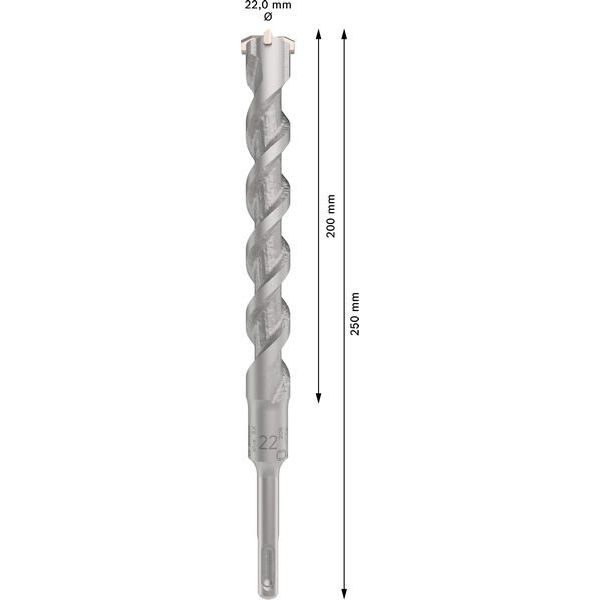 Bosch - Bohrer PRO SDS plus-5X 2608836644 Hammerbohrer 22 x