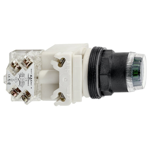 Schneider Electric - Drucktaster, Komplettgerät Leuchtdrucktaster 9001SK1L35LGG grün − 1 Stück