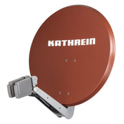 Kathrein - Satellitenantenne Offset-Parabolantenne CAS 90 ro 90cm rotbraun