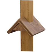 DEHN - Zubehör/Ersatzteile für Erdung und Blitzschutz Holzpfahl aus Eiche HP 90X90 2400 EHI imprägniert 90x90x24