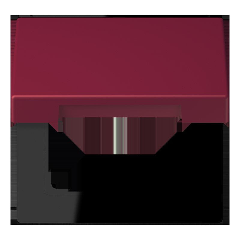 Jung - Abdeckrahmen Klappdeckel m. Stellfeder LC 990 BFKL 255 le rubis