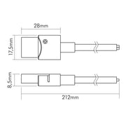 Nobile - Zubehör/Ersatzteile für Lichtschlauch/-band Anschlußkabel 5er Set 5011510655 − 1 Stück