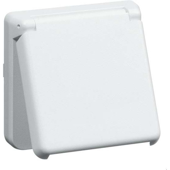 Peha - Schalter-/Steckdosenkombination Steckdose SCHUKO D 6711.33 WI WE S EB, 45Grad, orange