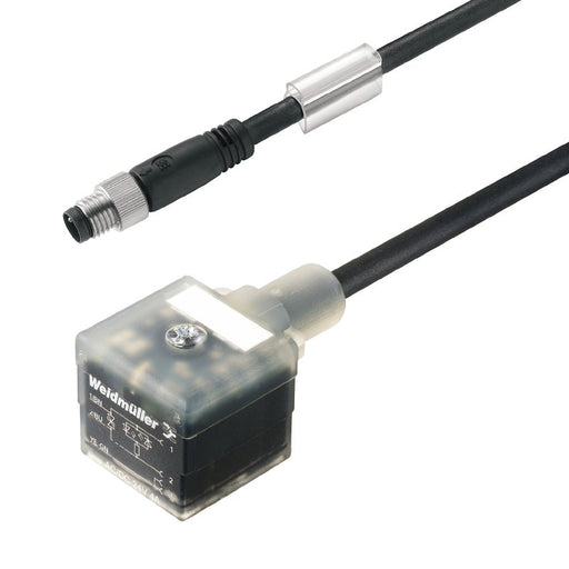 Weidmüller - Konfektioniertes Sensor-Aktor-Kabel Ventilleitung SAIL-VSA-M8G-3-0.5U Stecker gerade