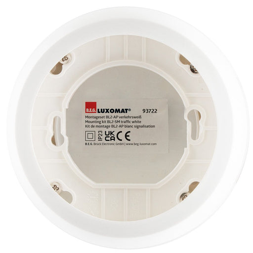 BEG Brück Electronic - Zubehör/Ersatzteile für Bewegungsmelder Montageset 93722 weiß