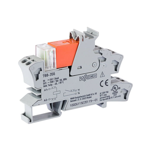 WAGO - Schaltrelais Relaismodul 788-356 DC 24 V,1 Schließer