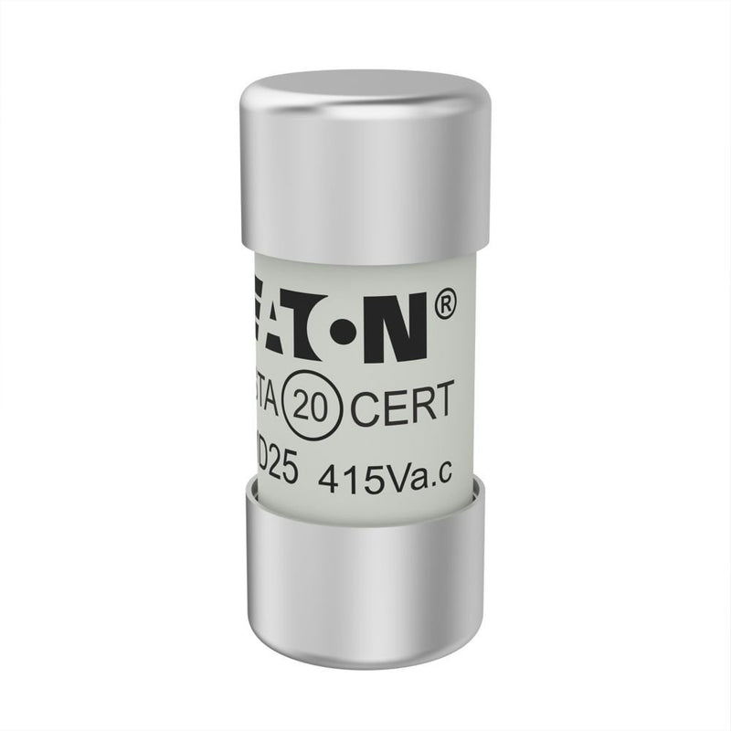Eaton - Zylindrische Sicherung Sicherungseinsatz SMD25 25 A, AC 415 V − 20 Stück