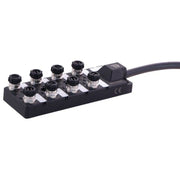 Harting - Passiver Sensor-/Aktor-Verteiler (mit Leitung) Verteilerboxen vormontier. 090700122201 Stammleitung
