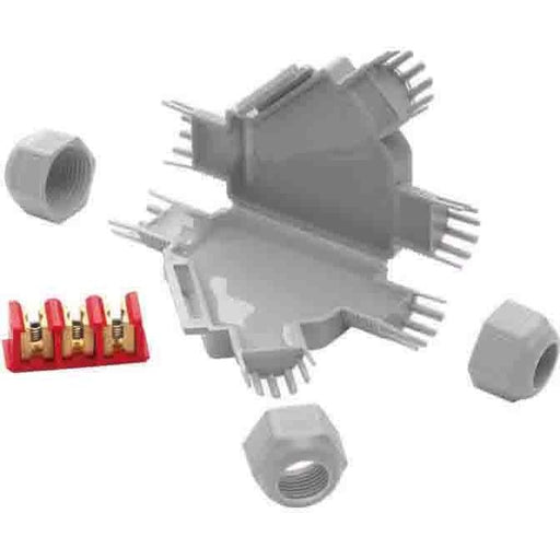 Grothe - Verbindungs- und Abzweigmuffe (-garnitur) Mikro-Verbindungsmuffe FRED Y f.3Kabel b.3x2,5qmm