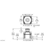 Turck - NOT-AUS-Taster, Komplettgerät Not-Aus Taster SSA-EB1PLYR-12ED1 beleuchtet − 1 Stück