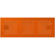 Jung - Abdeckrahmen Rahmen 3-fach LCZ 983 BF 260 orange vif