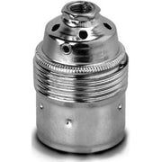 Houben - Lampenfassung Fassung E27 102801 Met,vz,glatt,M10x1