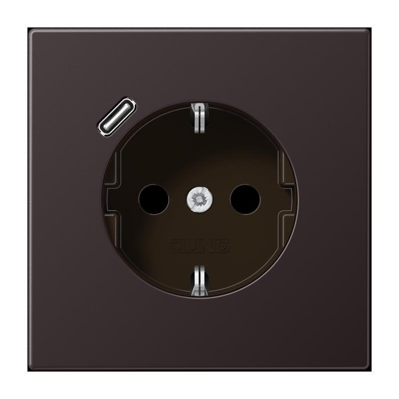 Jung - Steckdose SCHUKO Steckdose 16 A 250V AL 1520-18 C D m. Berührungsschutz