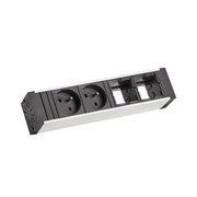 Bachmann - Mehrfachsteckdose Steckdoseneinheit VENID 936.008 2xUTE 2xCM Strom 0,2