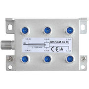 Wisi - Abzweiger und Verteiler 6f. DM 06 D 5-1300MHz 9,4dB Cl.A