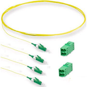 Corning - LWL-Pigtail Pigtail + Kupplung SET BAT-PSY-22RT LCAPC 4/2Duplex