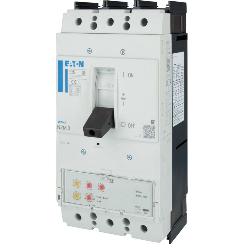 Eaton - Leistungsschalter für Trafo-, Generator- und Anlagenschutz Leistungsschalter NZMH3-VX600-NA NZM3 PXR20 600A, 3p