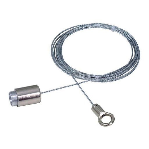 LTS Licht&Leuchten - Mechanisches Zubehör/Ersatzteile für Leuchten Abhängeset mit Drahtseil CAPN 30 2500mm