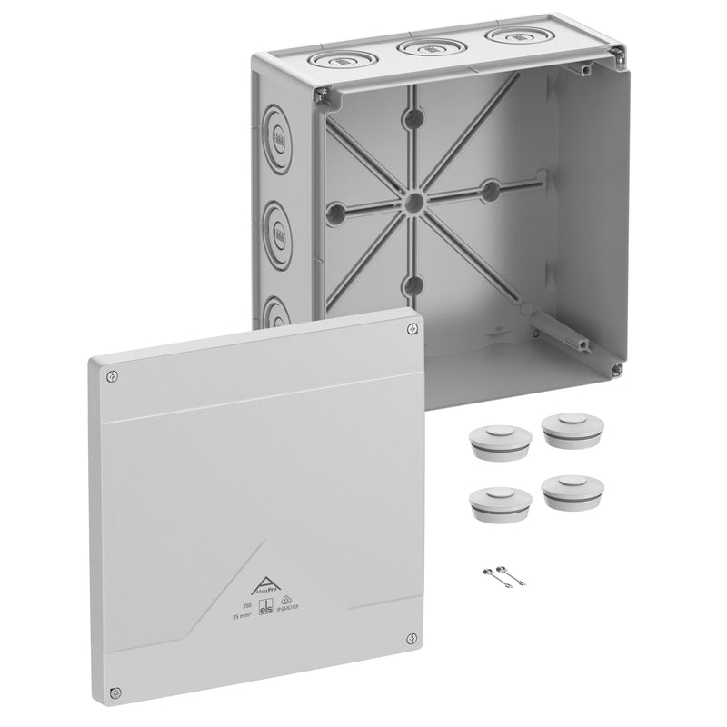 Spelsberg - Dose, Gehäuse für Montage auf der Wand/Decke Abzweigkasten Abox Pro 350-L