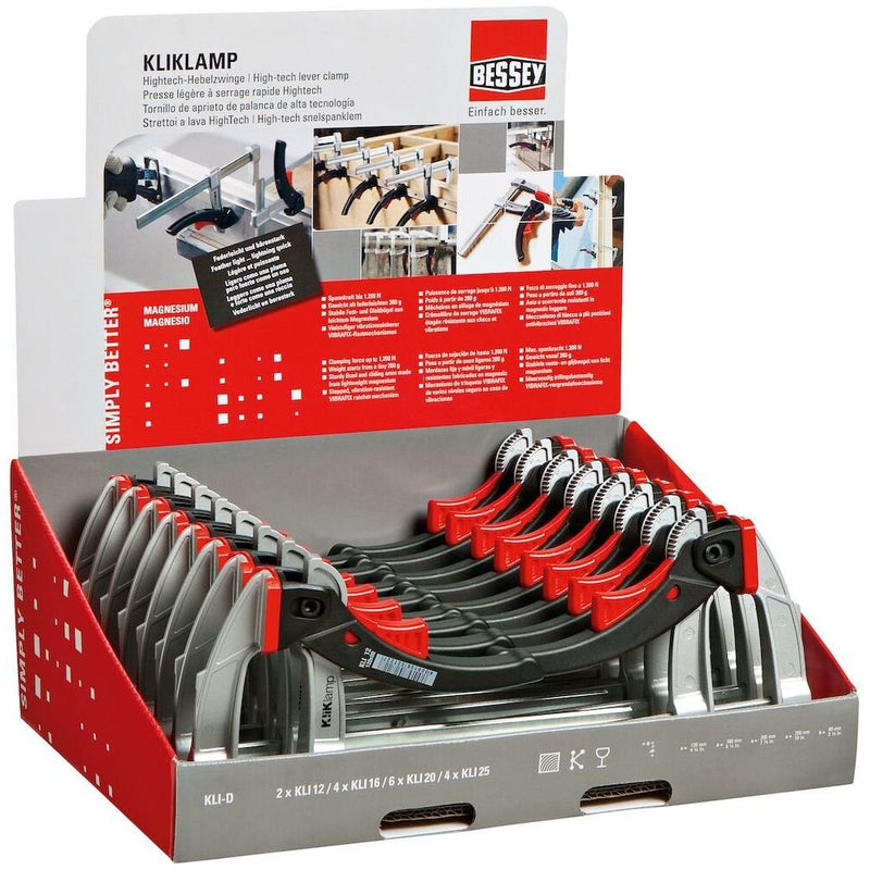 BESSEY - Verkaufsständer KliKlamp Theken-Display KLI-D