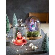 Hellum - Festbeleuchtung LED-Weihnachtsmann 522921 Aufhängen u.Stellen − 12 Stück