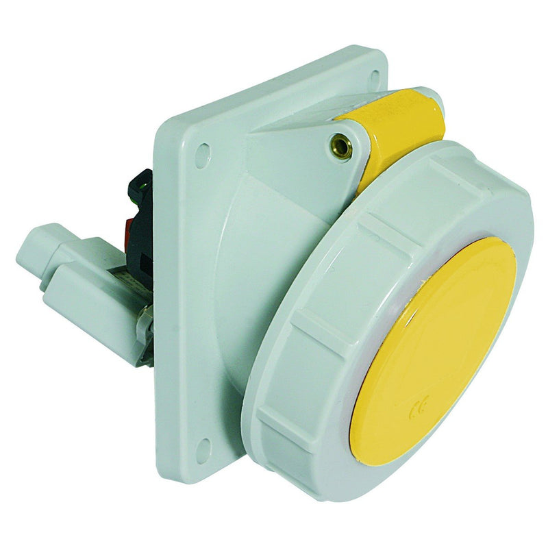 Bals Elektrotech - CEE-Anbausteckdose (IEC 60309) Anbausteckdose geneigt 32A 12651 3p 110V 4h IP67