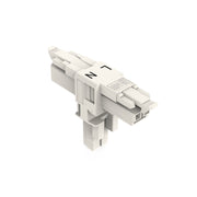 WAGO - Kompaktverteiler für steckbare Gebäudeinstallation T-Verteiler 2-polig 890-1656 Kod. A,weiß − 25 Stück