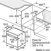 Bosch - Mikrowellengerät EB-Backofen m.Mikrowelle HMG7361B1 Serie8,HomeConnect