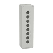 Schneider Electric - Gehäuse für Befehls- und Meldegeräte Leergehäuse XAP, Metall XAPD5508 grau, für 8x22mm