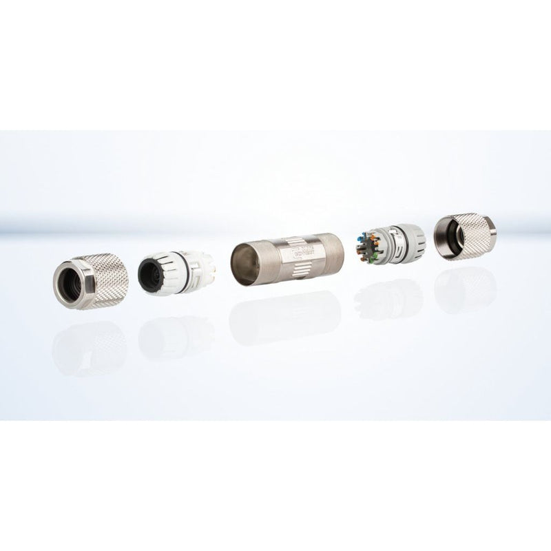 Metz Connect - Modularer Steckverbinder Kabelverbinder 130863-02-E Cat.7A − 10 Stück