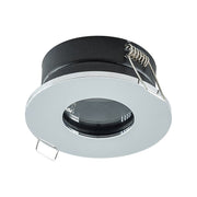 EVN Lichttechnik - Downlight/Strahler/Flutlicht NV-Einbauring rund GX5,3 650011 starr, IP65, chr