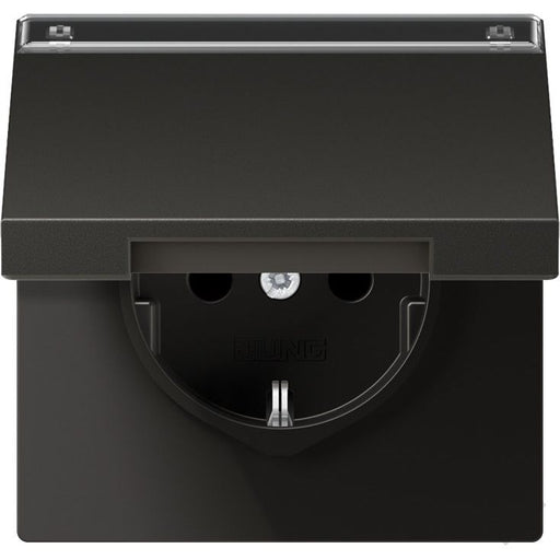 Jung - Steckdose SCHUKO-Steckdose 16A 250V AL 1520 NAKL AN Klappdeckel