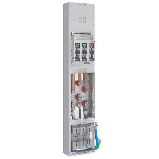 ABN - Verteilerfeld für Installationsverteiler Wandlerfeld 250A BH9 WK109Y5130 Zu=NH2-Unterteil