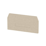 Weidmüller - Abschluss- und Zwischenplatte für Reihenklemme Abschlußplatte ZAP/TW ZDU16 82,2x3x43,4mm