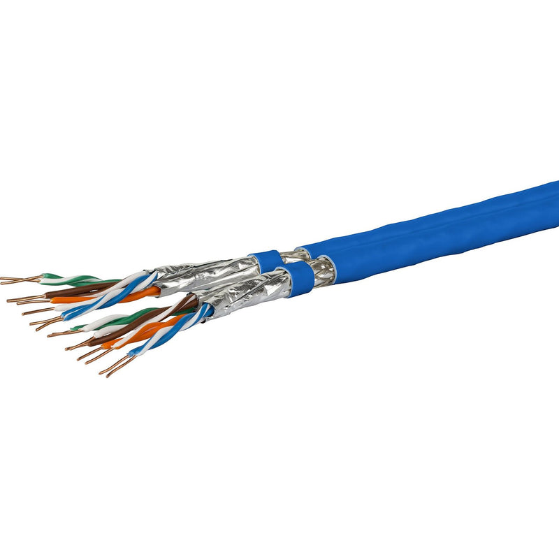 Metz Connect - Daten- und Kommunikationskabel Datenkabel Kat.7A blau GC1300-8P-Dca-T500 8P S/FTP AWG22 − 500 Meter