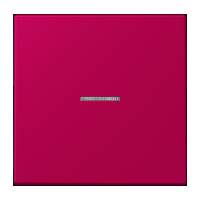 Jung - Bedienelement intelligent Taster 1fach BT LC 17101 230 rouge rubia