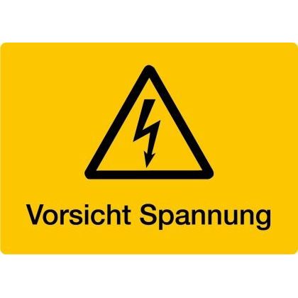 Klar - Warn-/Hinweisschild Sicherheitsetiketten 7510/61