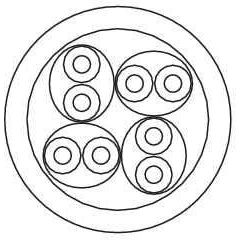 Weidmüller - Daten- und Kommunikationskabel Patchkabel AWG23/1 PVC IE-7IC