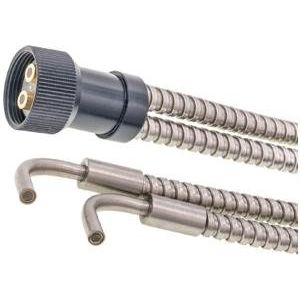 Ipf Electronic - Lichtleitersensor/Lichtleiterverstärker Lichtleiter Schranke, 2m, LS20F001 Kopf: Edelstahl
