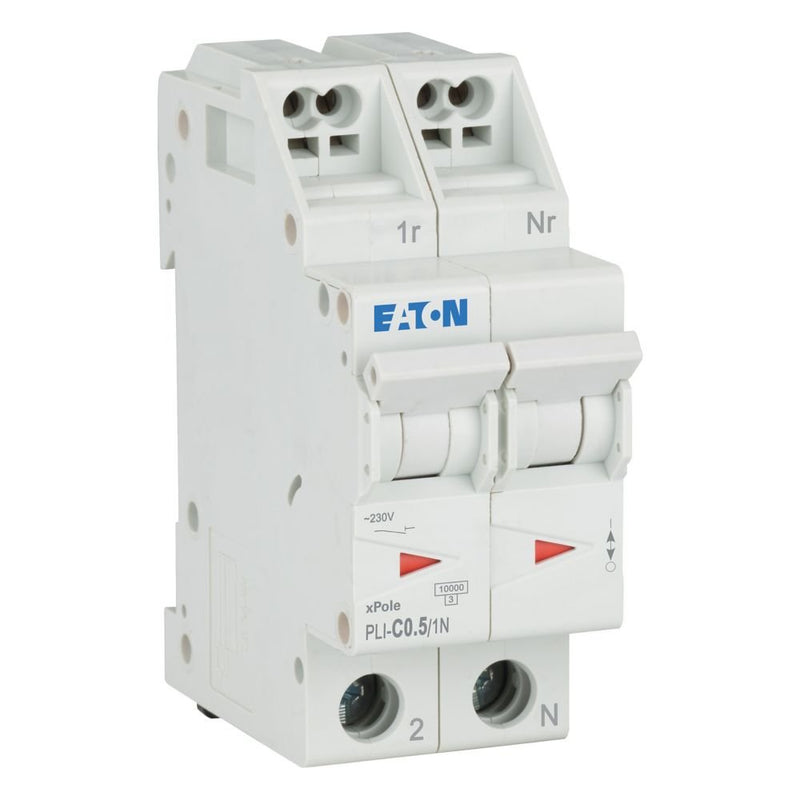 Eaton - Leitungsschutzschalter Leitungsschutzschalter PLI-C0,5/1N 0,5A,1p+N,Steckkl. C