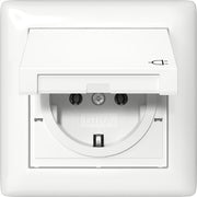 Gira - Steckdose KD +Set IP44 415703 Rahmen 1f Reinweiß