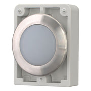 Eaton - Frontelement für Leuchtmelder RMQ-Titan M30I-FL-W flach Frontr. Edels
