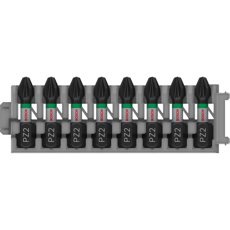 Bosch - Bit-Set PRO Pozidriv Impact Bit, 2608522325 PZ2, 25 mm, 8-tlg