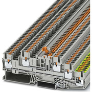 Phoenix Contact - Installations-Etagenklemme PTB 2,5-PE/L/MT 0,14-4qmm, grau − 50 Stück