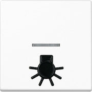 Jung - Abdeckung/Bedienelement für Installationsschalterprogramme Wippe abt.Symbol LICHT aws A 590 L1KO WW für Kontrollschalter